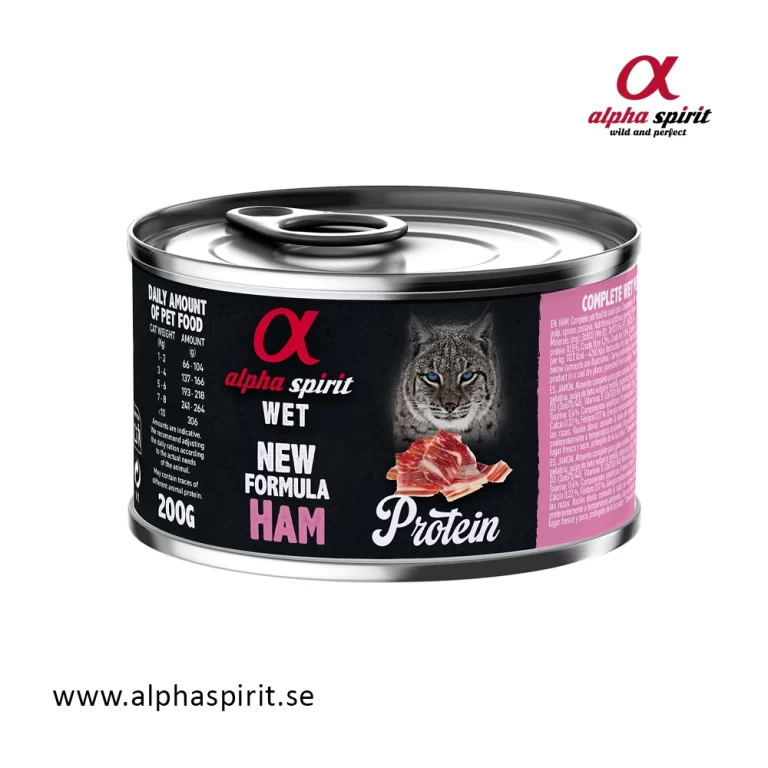 Alpha Spirit katt skinka 200g