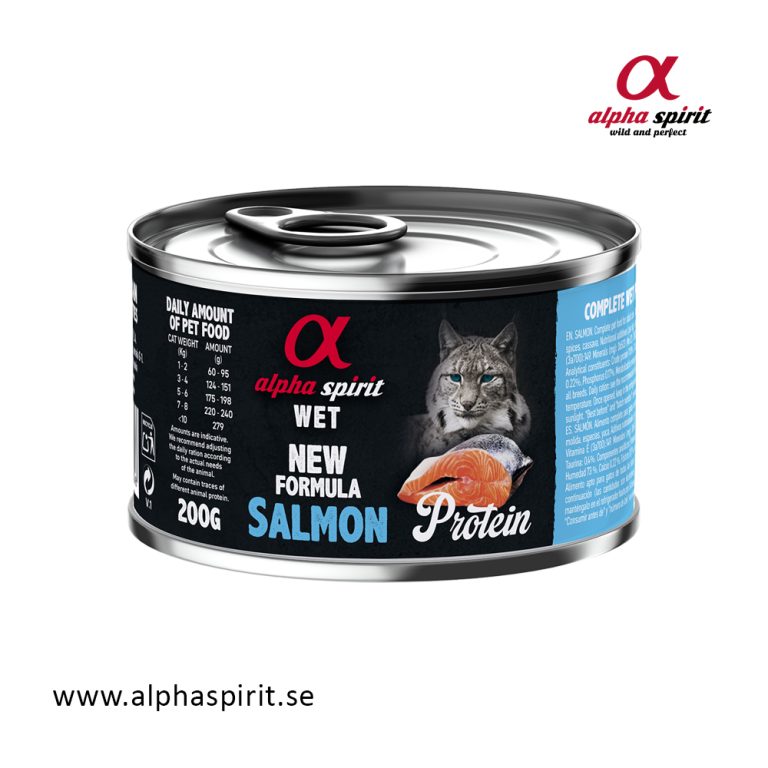 Alpha Spirit katt lax 200g